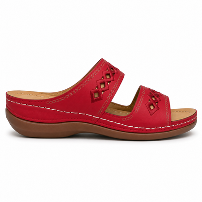 Martina orthopedic sandals for women worn during casual everyday walk