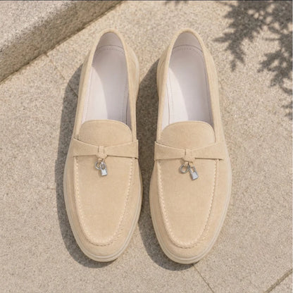 Bastien Men's Suede Slip-On Loafers | Lightweight Casual Comfort Shoes