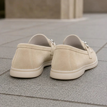 Bastien Men's Suede Slip-On Loafers | Lightweight Casual Comfort Shoes