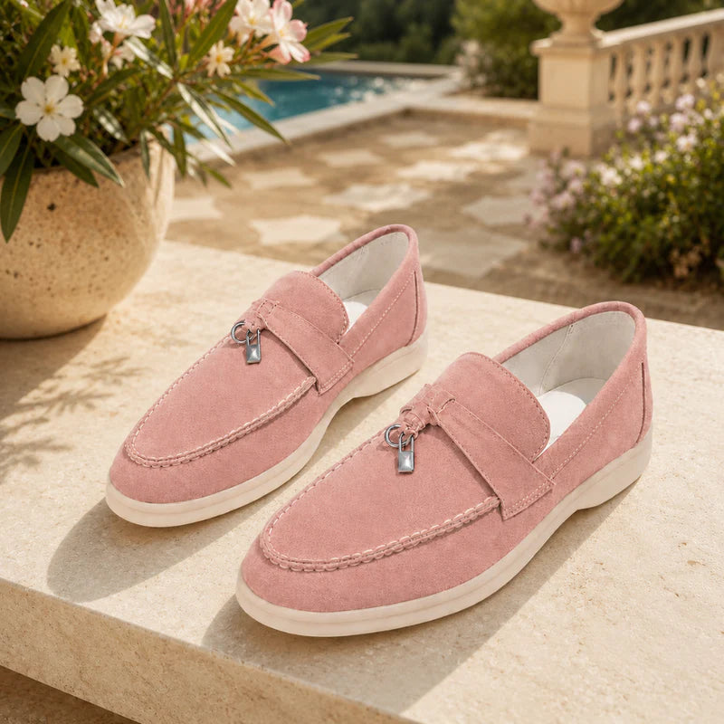 Bastien Men's Suede Slip-On Loafers | Lightweight Casual Comfort Shoes