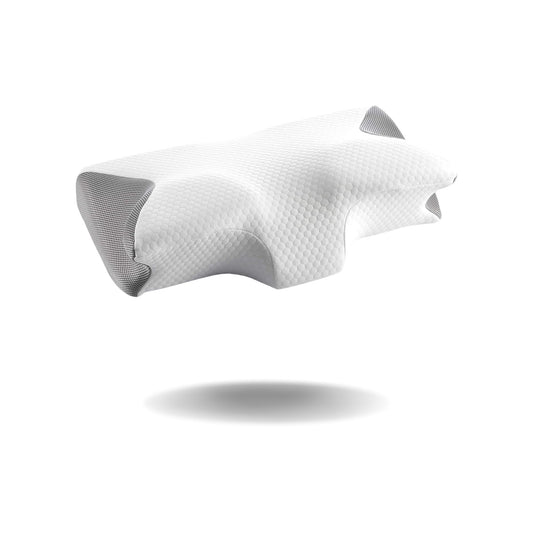 Orthopedic sleep pillow ideal for headache and back pain sufferers
