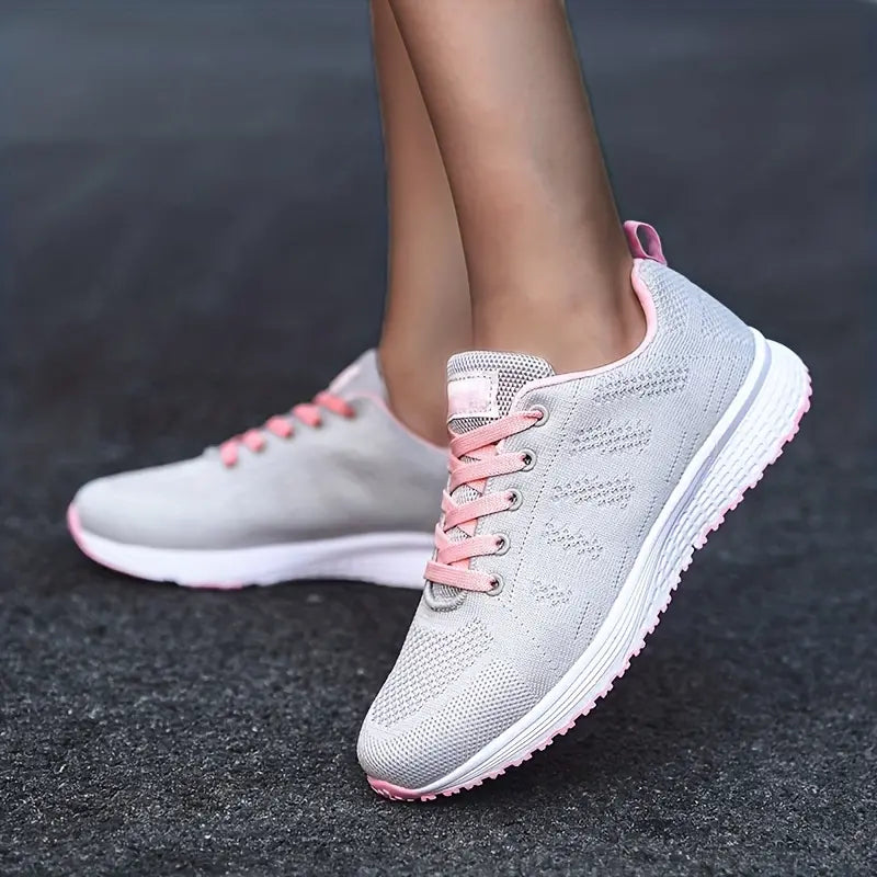 Lightweight breathable unisex orthopedic sneakers in grey