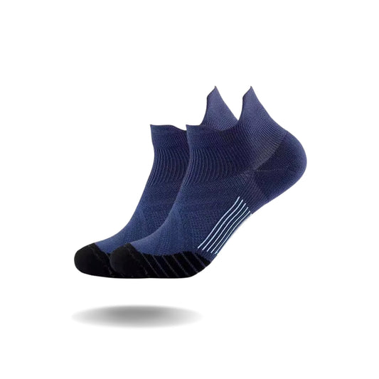 Pressivo compression socks laid flat showing full length design