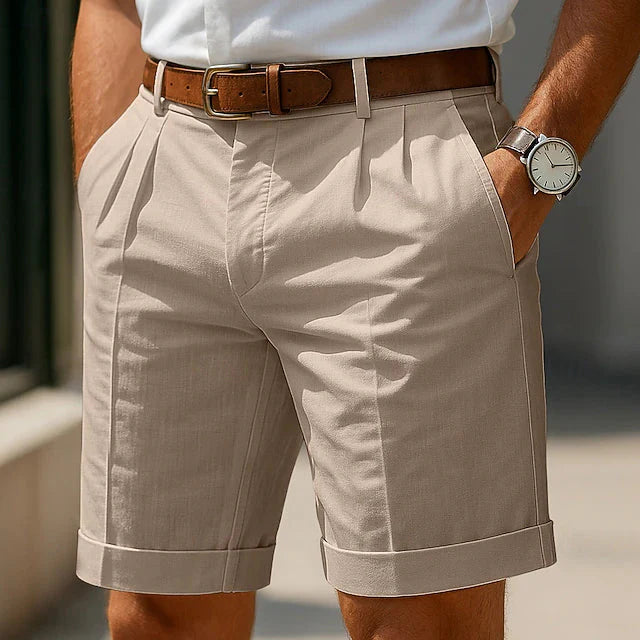 Valerio | Tailored Linen Summer Shorts