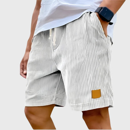 Harbor Men's Drawstring Shorts | Lightweight Casual Cotton Blend Summer Shorts