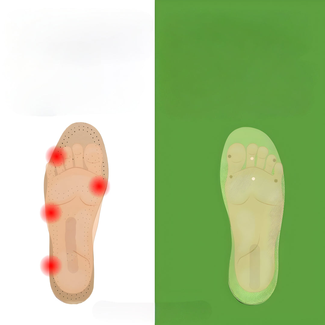 Soleva insoles in multiple size options laid out side by side