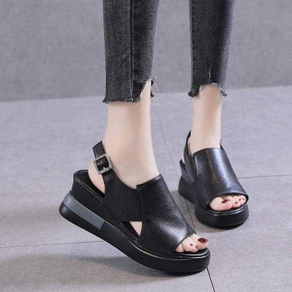 Sovana orthopedic sandals worn on feet - comfort fit