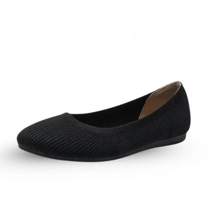 Stella ballet flats in multiple colors beige black brown green yellow grey