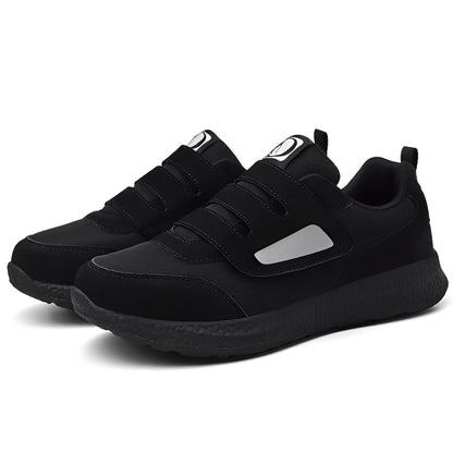 Striden men's orthopedic shoes showing breathable upper and velcro strap