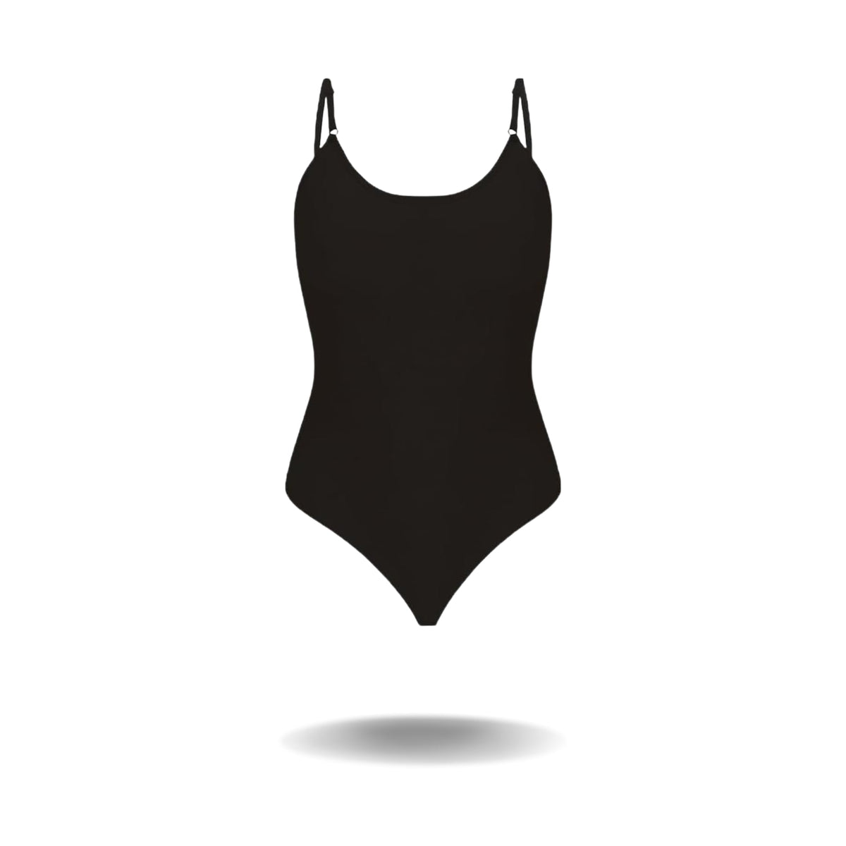 Sylva women's shaping bodysuit packaged product flat lay