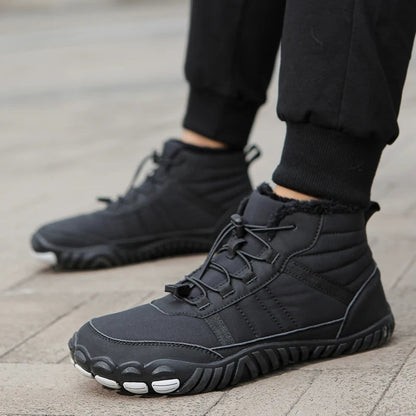 Torvyn men's outdoor boots worn with casual winter trousers