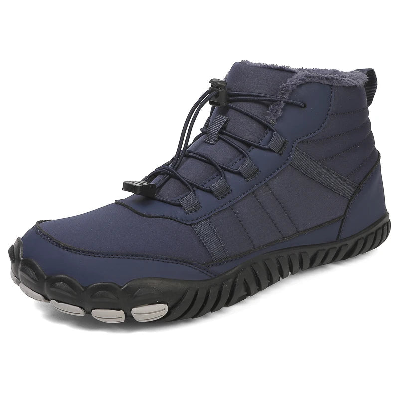 Close-up of drawstring closure on Torvyn men's walking boots