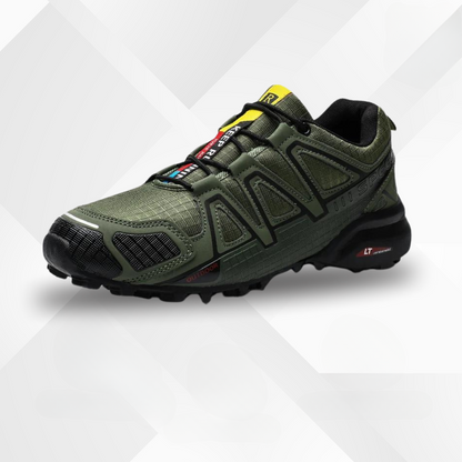 Traxon walking sneakers worn during long-distance hike