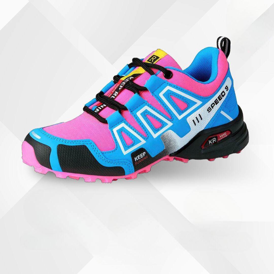 Traxon breathable textile upper detail close-up