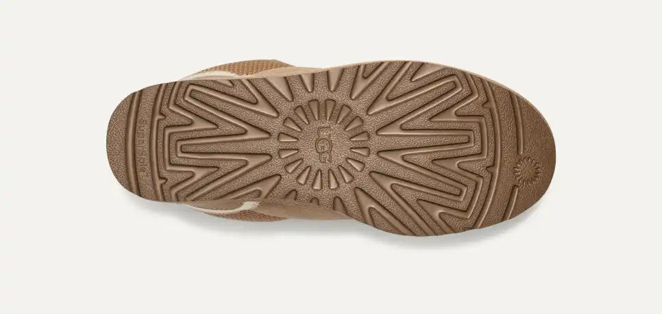 UGG Lowmel Sneaker in Chestnut – soft suede and recycled mesh women's trainer