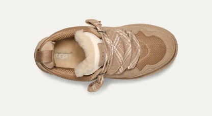 UGG Lowmel Sneaker in Black – breathable everyday sneaker with UGGplush lining