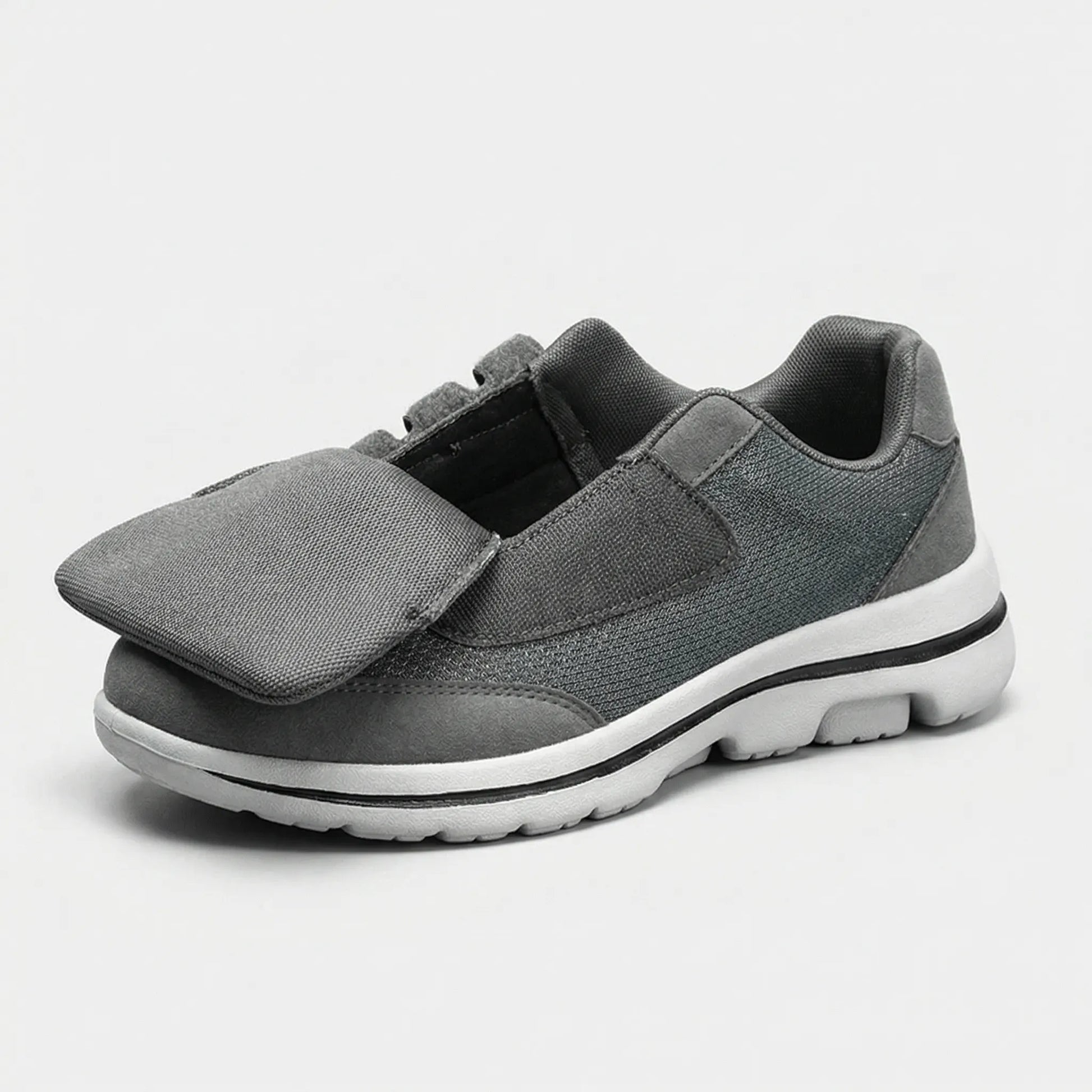 Valgora orthopedic sneaker in purple — front view