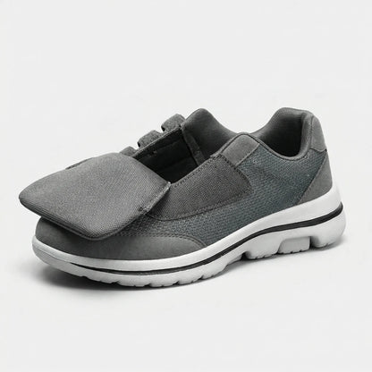 Valgora orthopedic sneaker in purple — front view