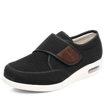 Orthopedic shoes with extra-wide toe box for pressure-free comfort