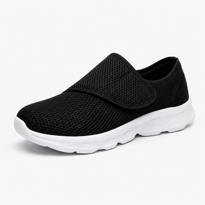 Women wearing Stravio orthopedic walking shoe during everyday casual use