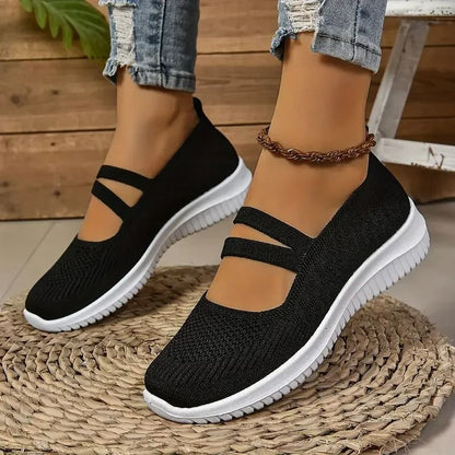Women's casual slip-on shoes displayed on a clean white background
