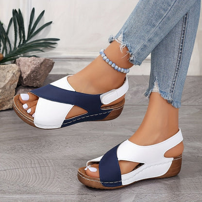 Pair of Vellora posture-correcting sandals on a neutral background