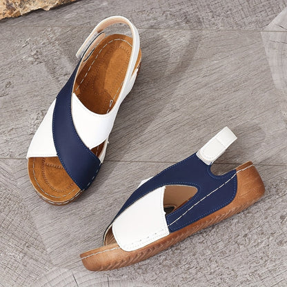 Vellora breathable incline sandals worn on foot showing natural alignment
