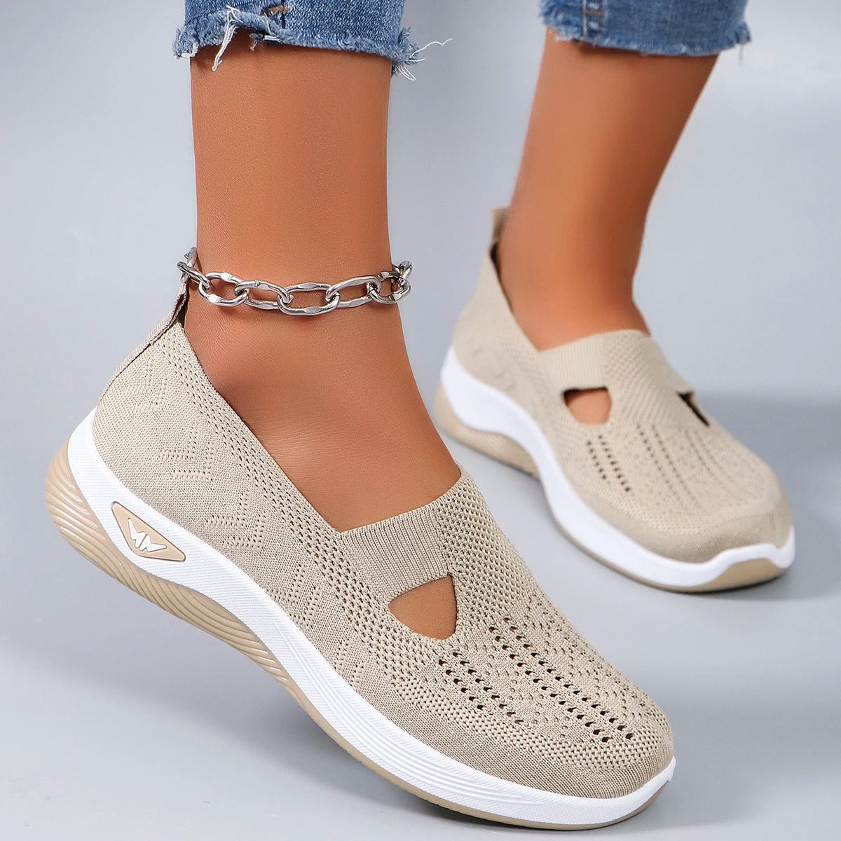 Pink Flexia orthopedic slippers for women — versatile casual style