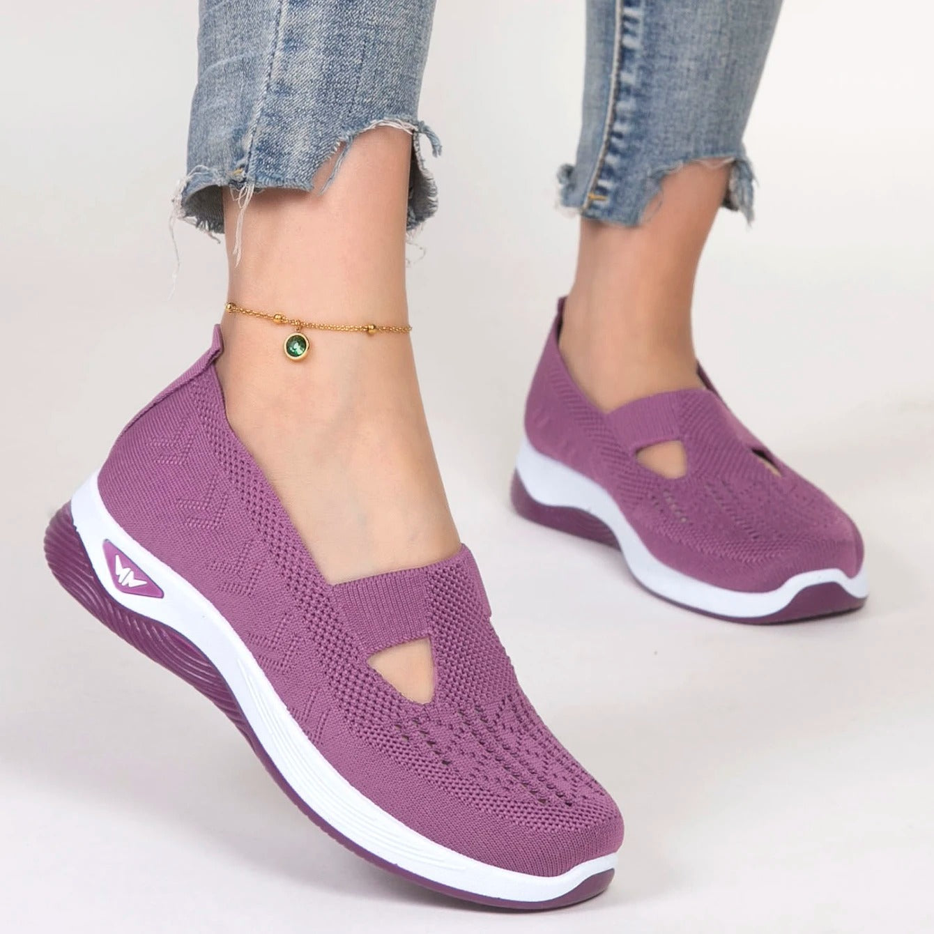 Yellow Flexia orthopedic slippers showing full size range EU 36–43