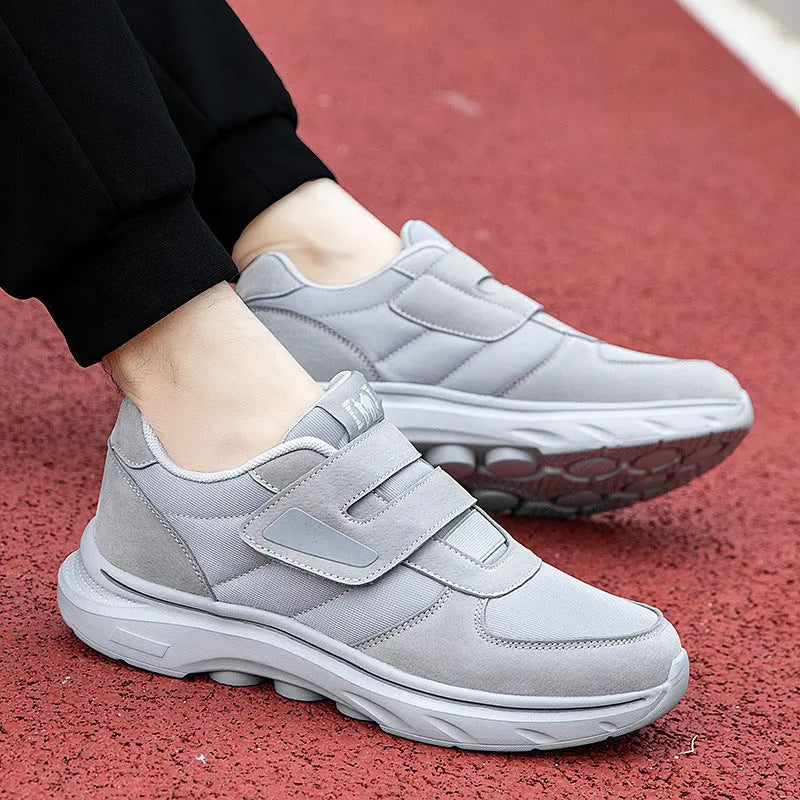 Close-up of rubber outsole on women's orthopedic sneaker