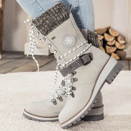 Frostiva winter boots arch support and ergonomic sole diagram