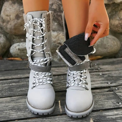 Orthopedic podiatrist approved Frostiva women's winter boot design