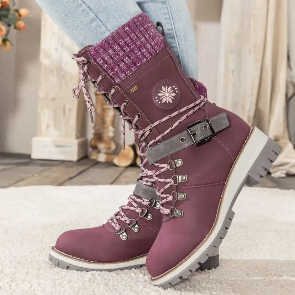 Frostiva orthopedic winter boots inner warm ThermoWalk lining detail