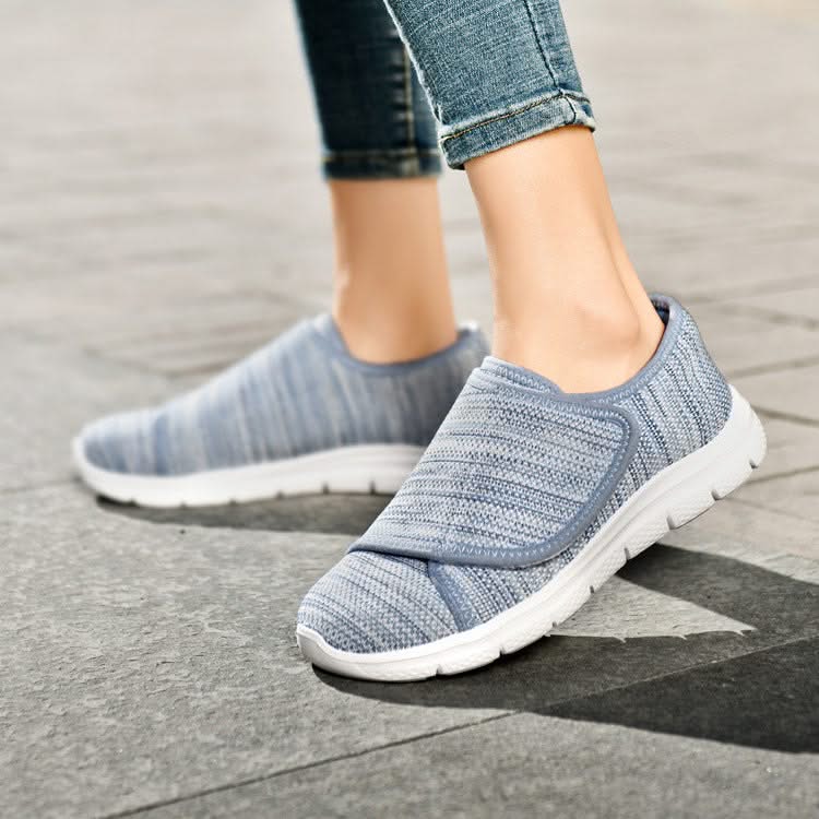 Velara orthopedic shoes for swollen feet shown in beige color