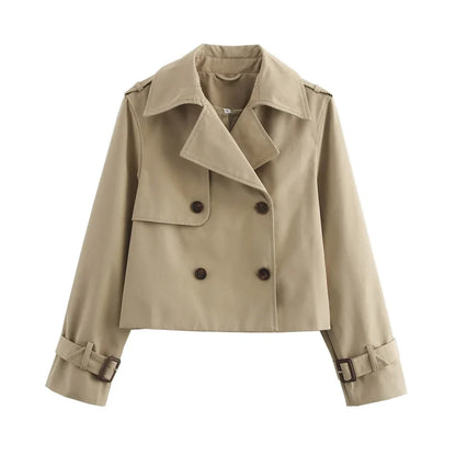 Women's vintage crop jacket available in sizes S to XL