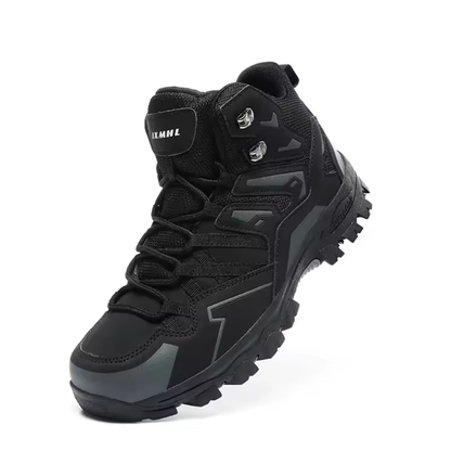 Black Venza waterproof hiking shoes for women full profile
