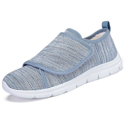 Women's wide fit winter sneaker ideal for gout and foot swelling