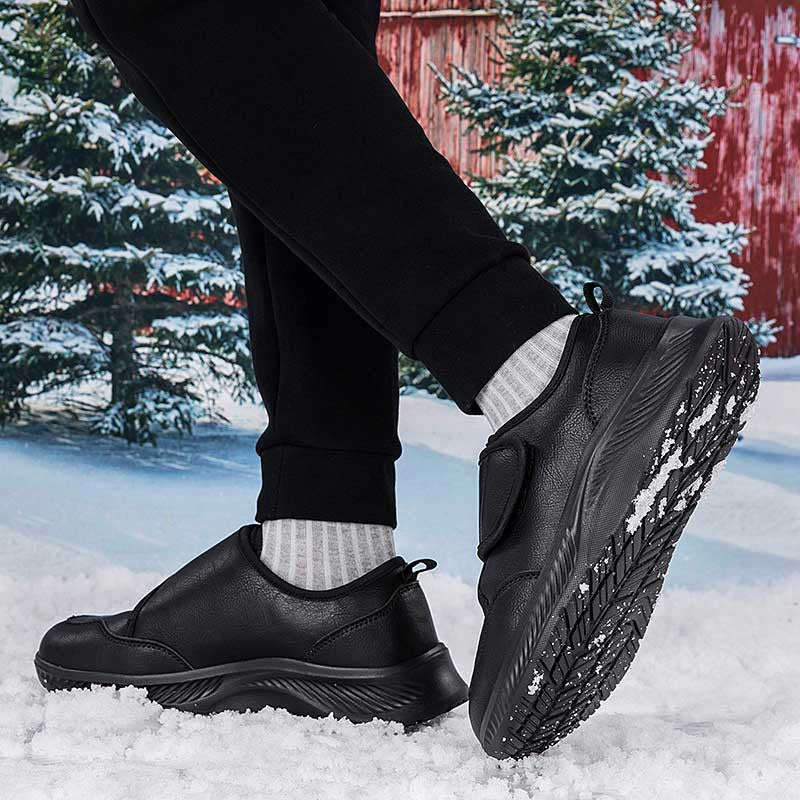 Non-slip MD outsole of women's winter nursing shoe